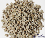 Gray stone chippings